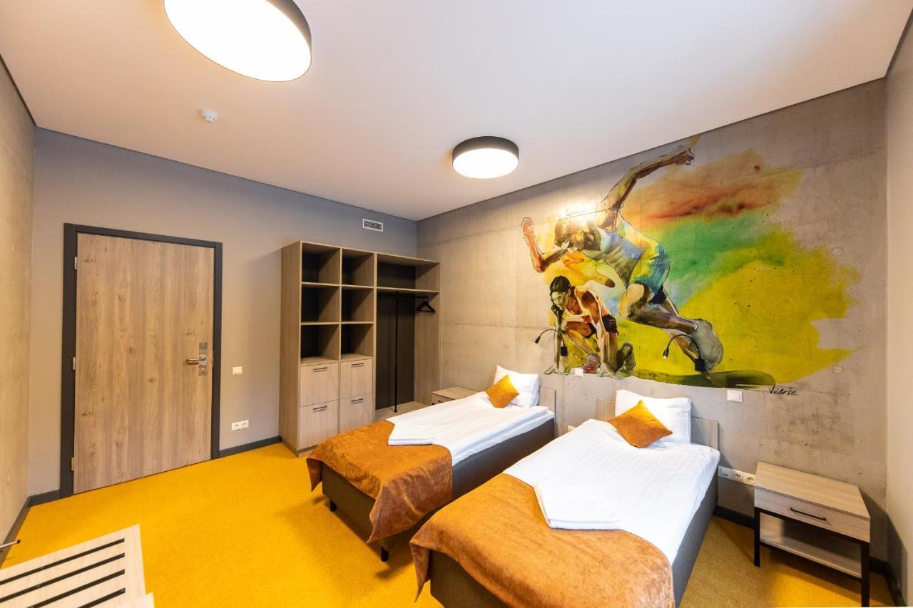 Stadium Hotel Valmiera Eksteriør bilde