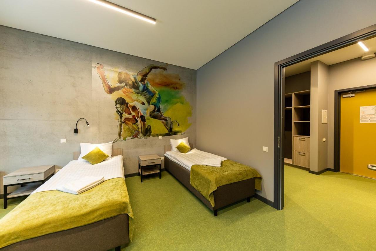Stadium Hotel Valmiera Eksteriør bilde